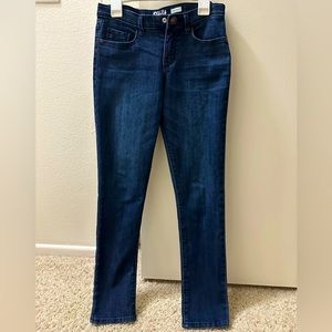 Skinny blue jeans. Brand name is B’gosh. For 10 years girls. Brand new no tags